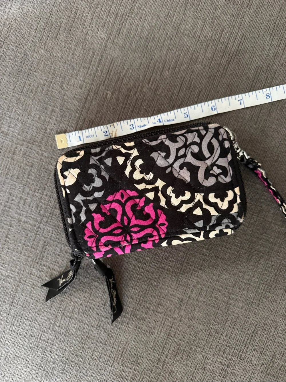 Vera Bradley Quilted Wristlet Clutch
